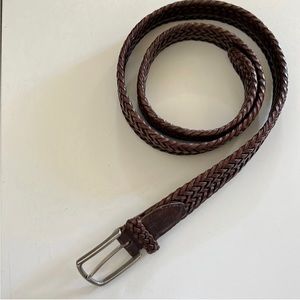 Calvin Klein Braided Leather Belt